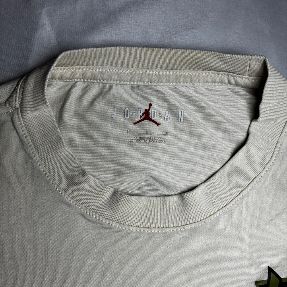 Jordan Zion Williamson Lets Dance Dri-FIT Graphic T-Shirt Tan Mens Small S - Picture 8 of 13
